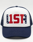 Team USA 1ST — Trucker Cap