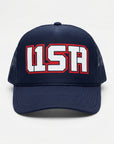USA 1ST Defense — Trucker Cap
