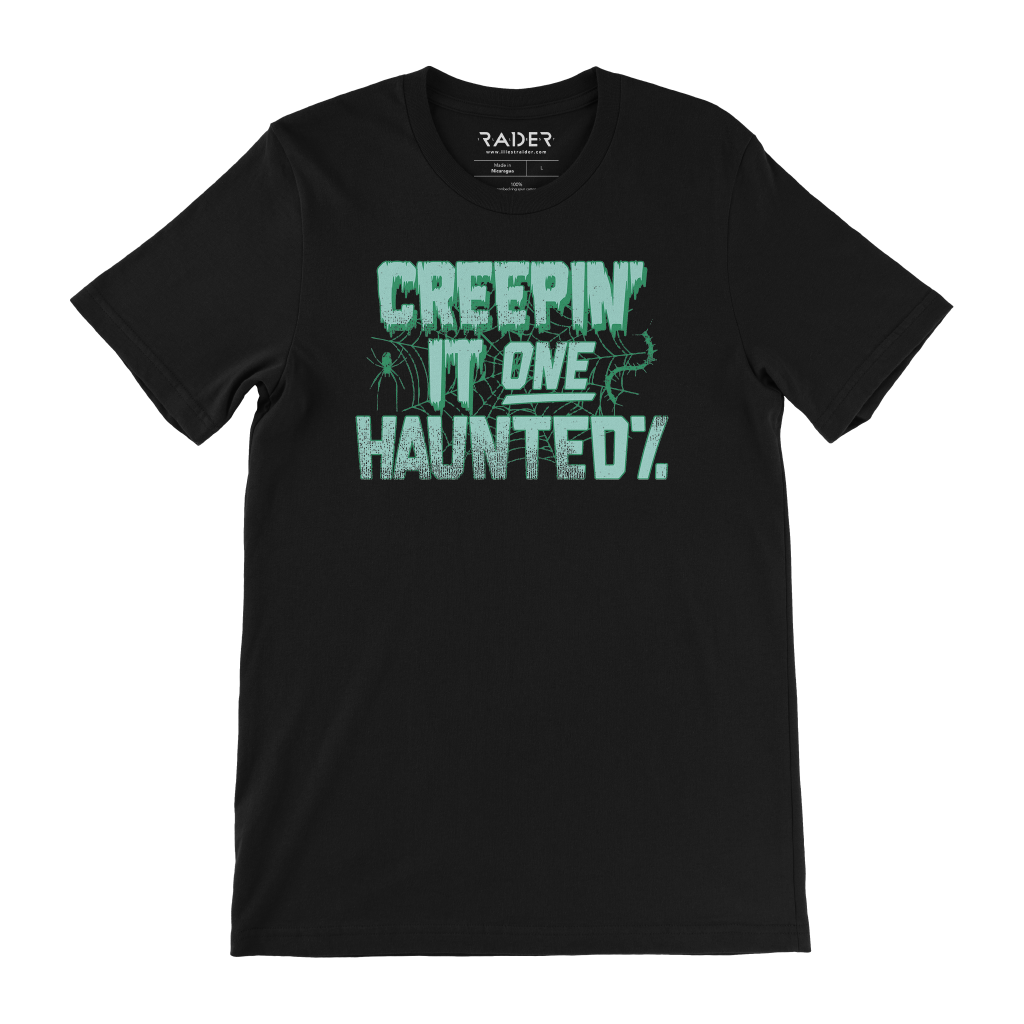 Creepin It One Haunted Men&#39;s Tee