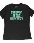 Creepin' It One Haunted Percent Women's T-Shirt