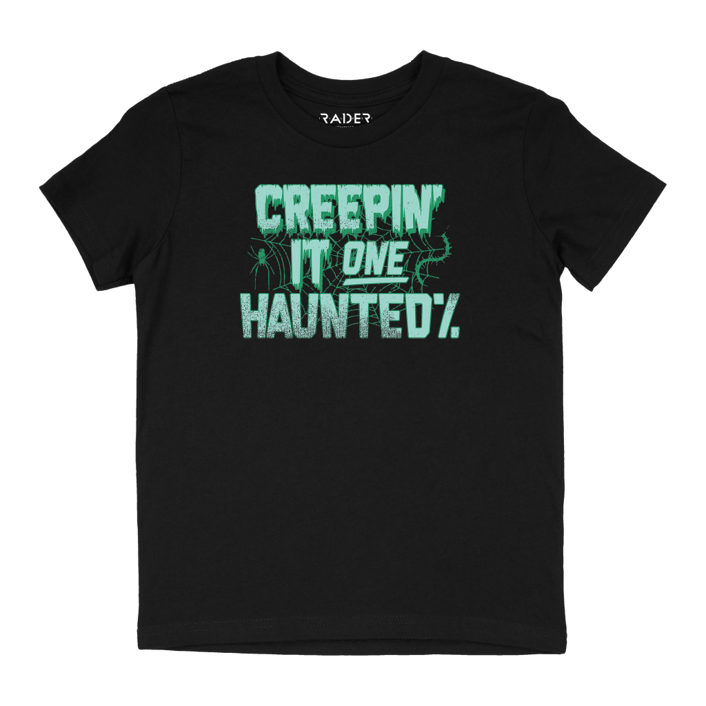 Creepin&#39; It One Haunted Percent Youth Tee