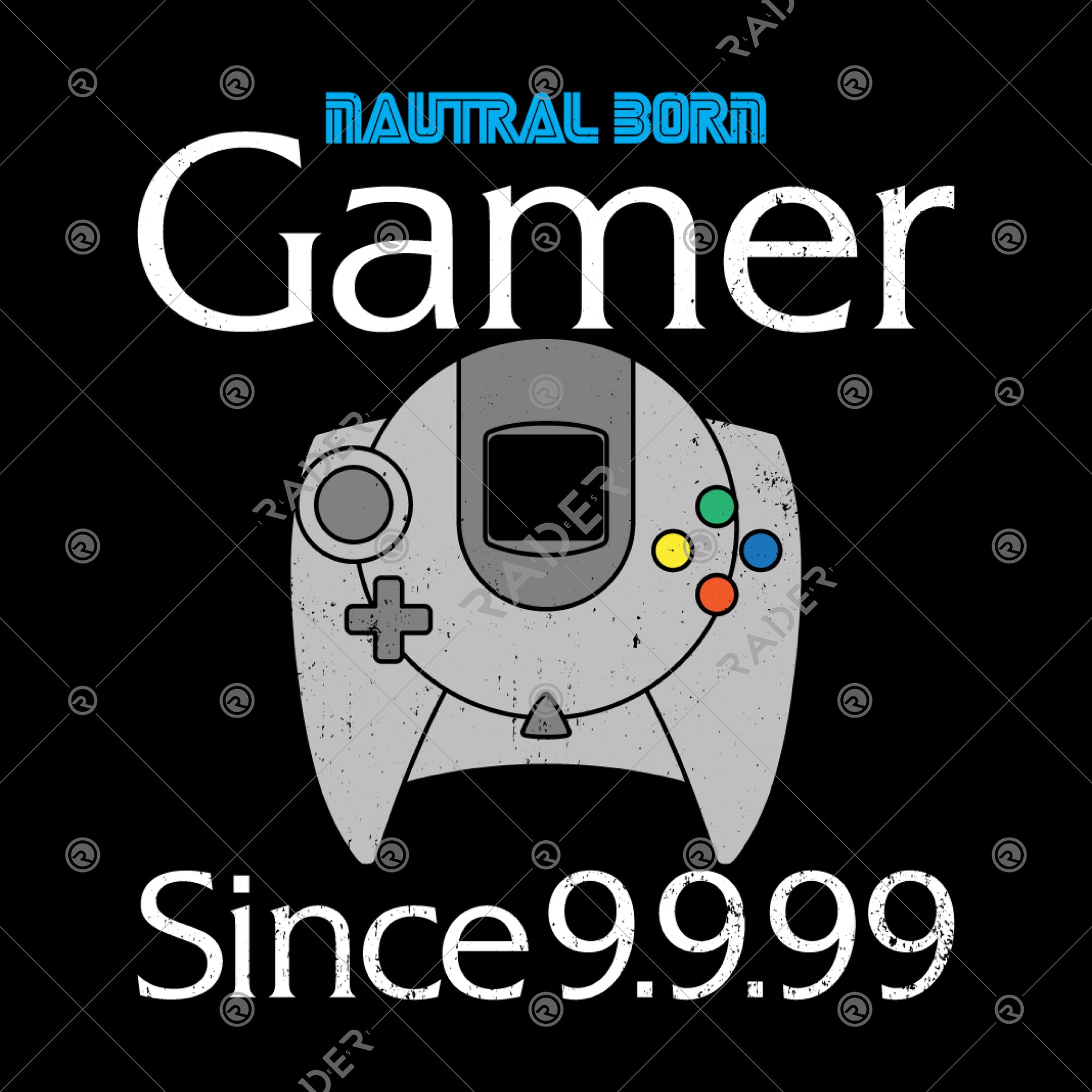 Natural Born Gamer Since 9.9.99 Hoodie