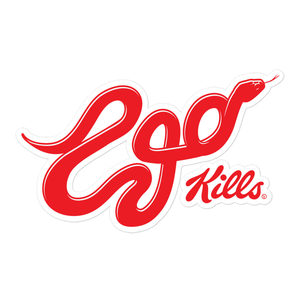 Ego Kills Sticker