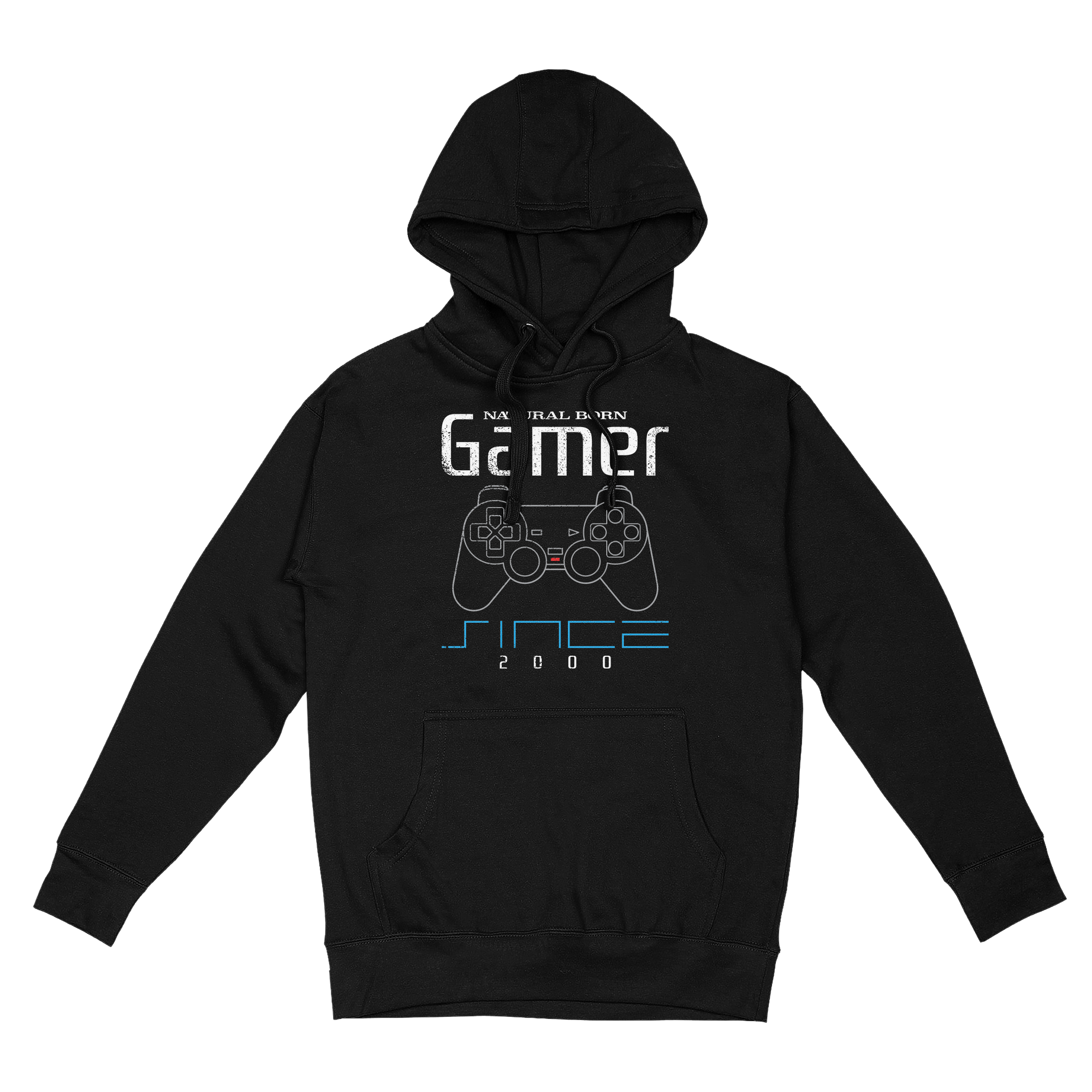 Natural Born Gamer Since 2000 Hoodie