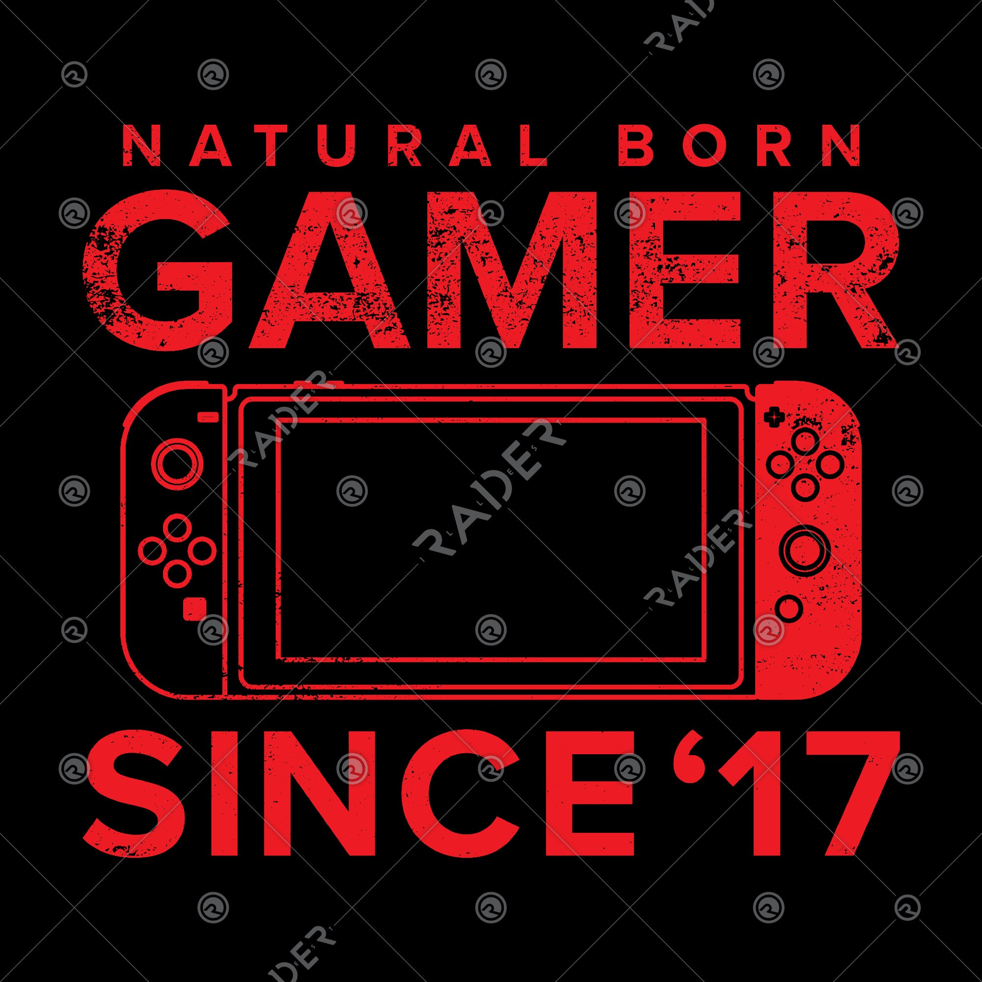 Natural Born Gamer Since &#39;17 Long Sleeve