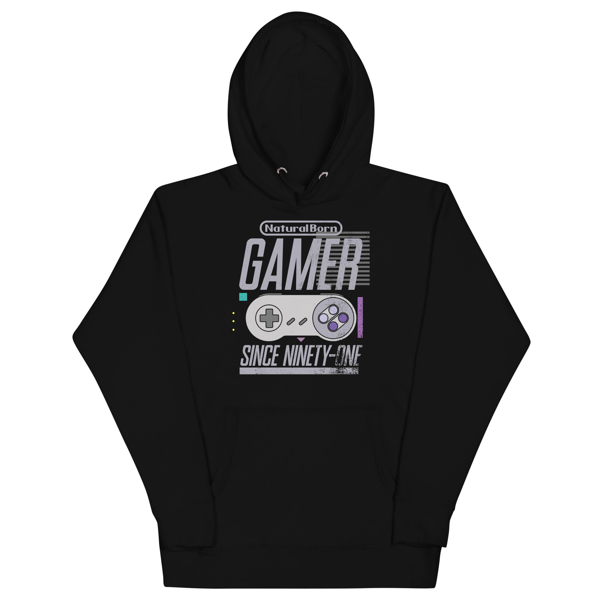 Natural Born Gamer Since &#39;91 Hoodie