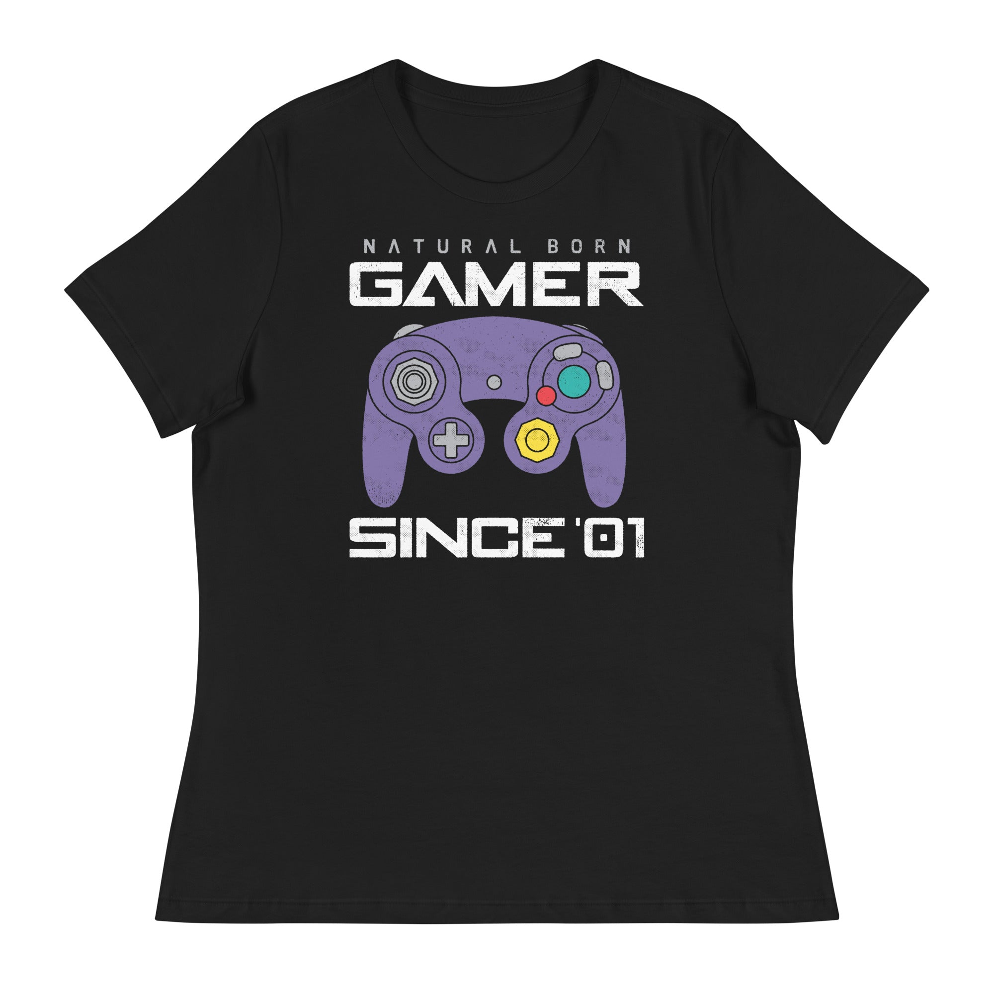 Natural Born Gamer Since &#39;01 Women&#39;s T-Shirt