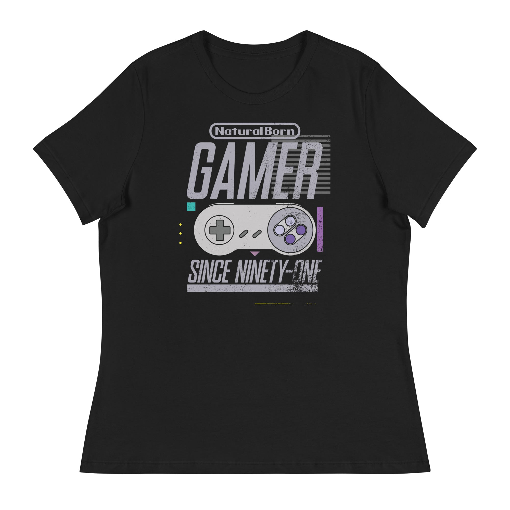 Natural Born Gamer Since &#39;91 Women&#39;s T-Shirt