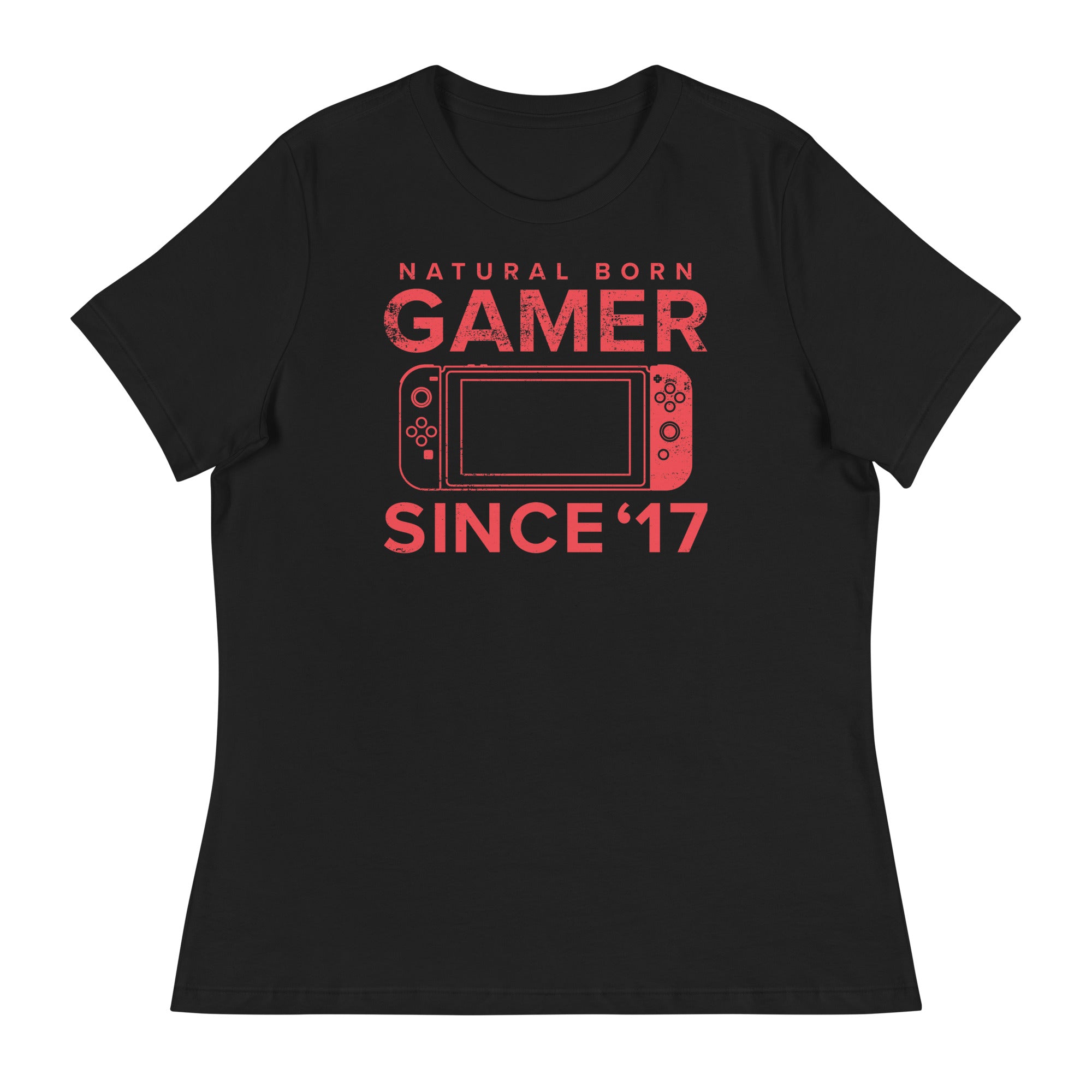 Natural Born Gamer Since &#39;17 Women&#39;s T-Shirt