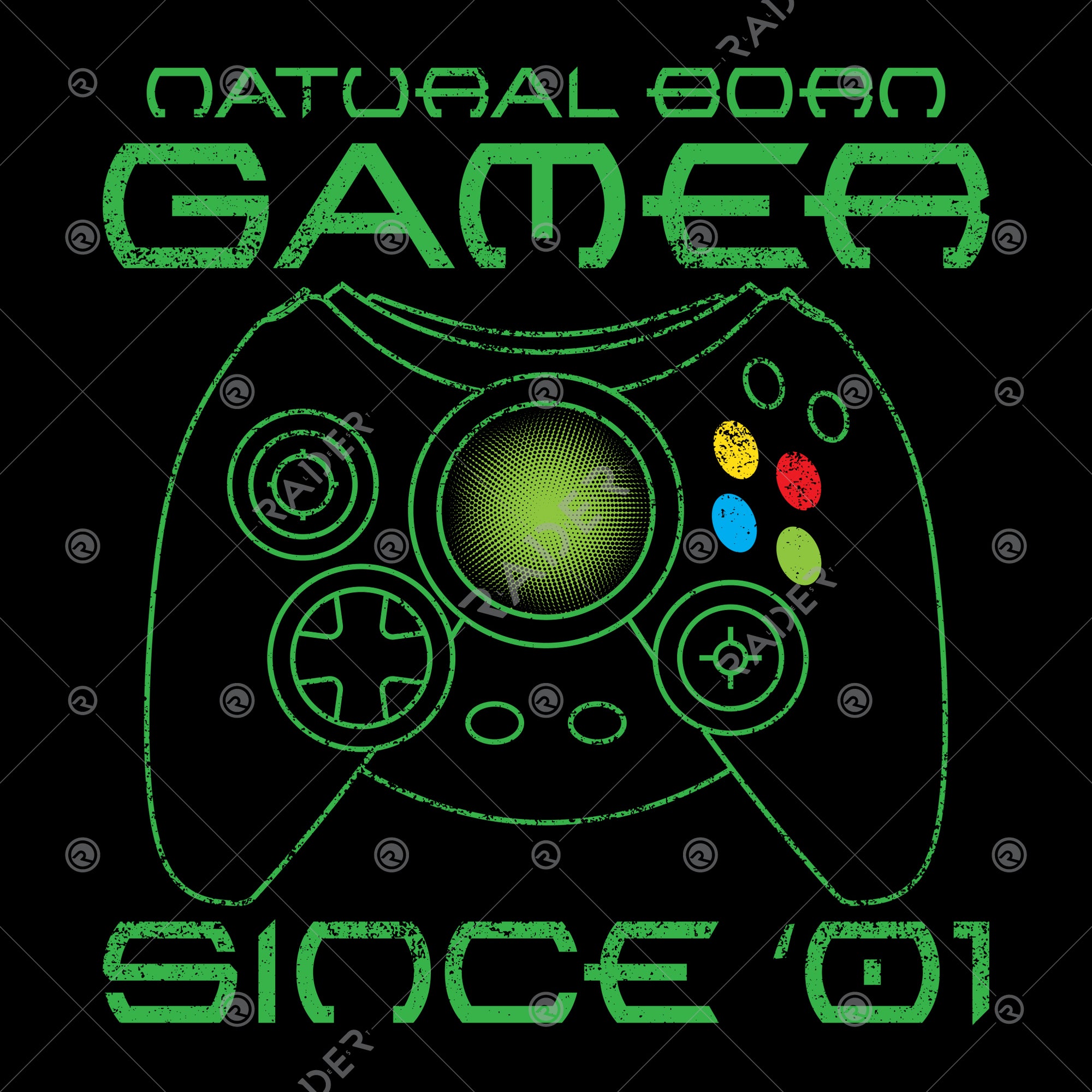 Natural Born Gamer Since &#39;01 V2 Hoodie