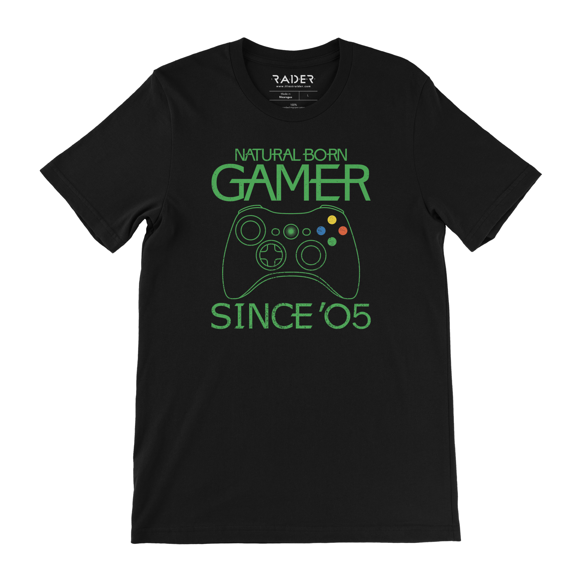 Natural Born Gamer Since &#39;05 Unisex Tee