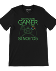 Natural Born Gamer Since '05 Unisex Tee