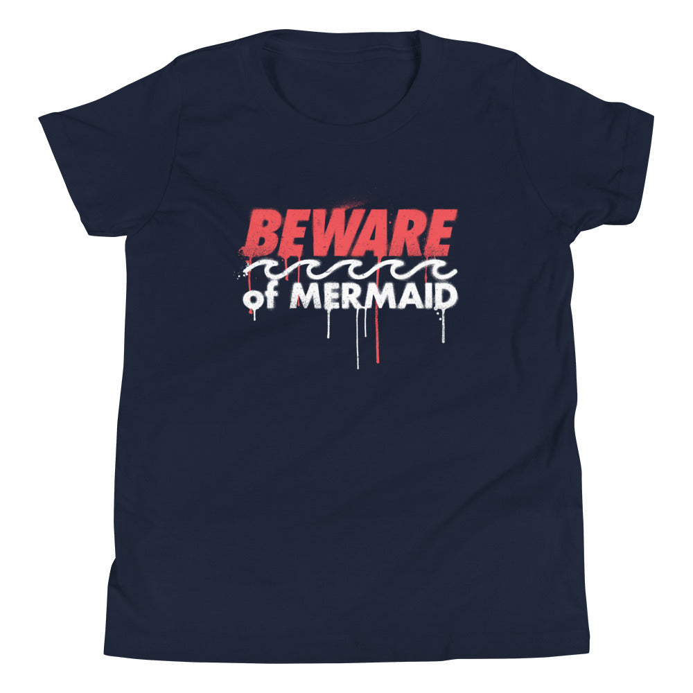 Beware of Mermaid Drip Youth T-Shirt