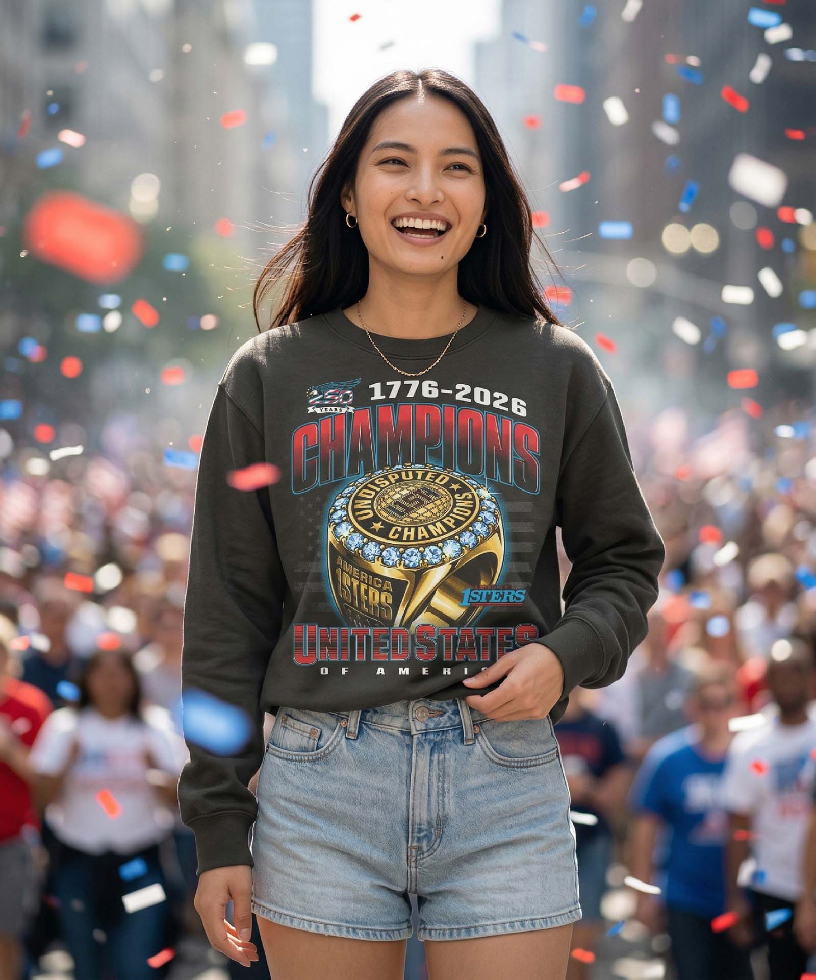 USA 250 Championship Ring — Sweatshirt