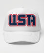 USA 1ST Defense — Trucker Cap