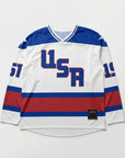 USA 1ST Miracle — Hockey Jersey
