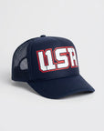 USA 1ST Defense — Trucker Cap