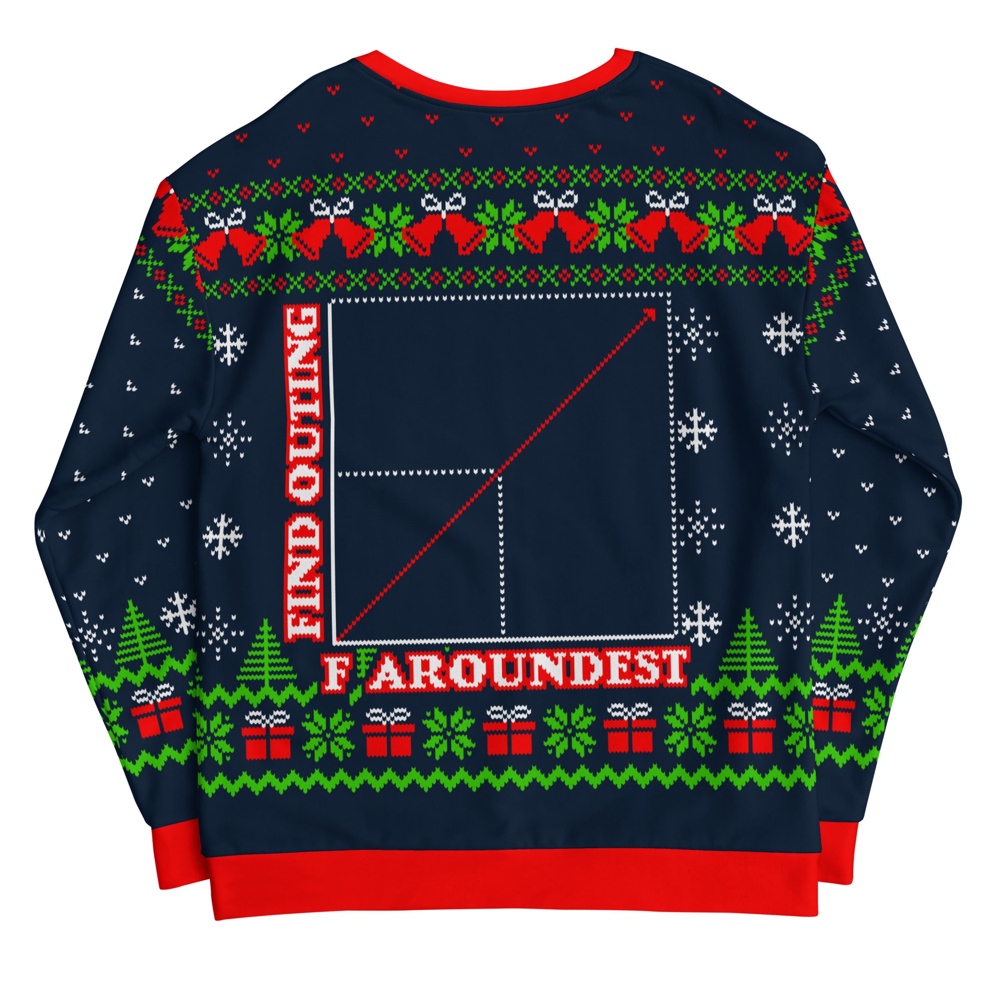 It Was the F Aroundest of Times Ugly Christmas Sweatshirt