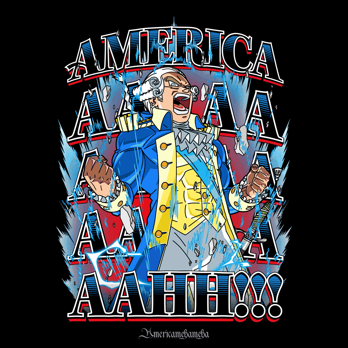 Americamehameha — Vintage T-Shirt
