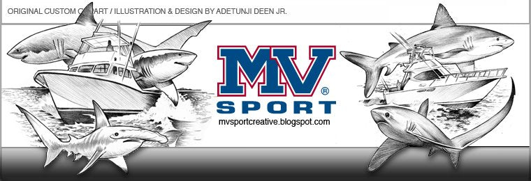 MV Sport Creative — shark illustrations by Adetunji Deen Jr.