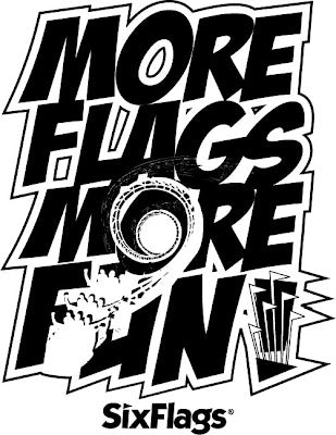 Six Flags — artwork from Ade Deen's MV Sport archive